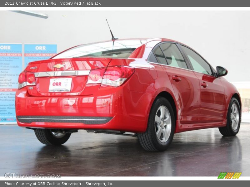 Victory Red / Jet Black 2012 Chevrolet Cruze LT/RS