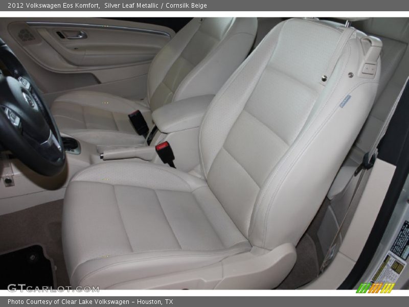 Silver Leaf Metallic / Cornsilk Beige 2012 Volkswagen Eos Komfort