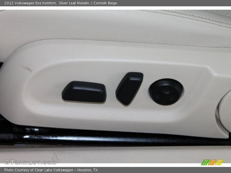 Silver Leaf Metallic / Cornsilk Beige 2012 Volkswagen Eos Komfort
