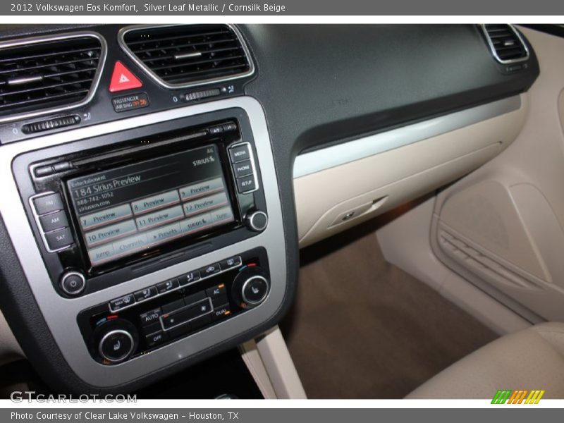 Silver Leaf Metallic / Cornsilk Beige 2012 Volkswagen Eos Komfort