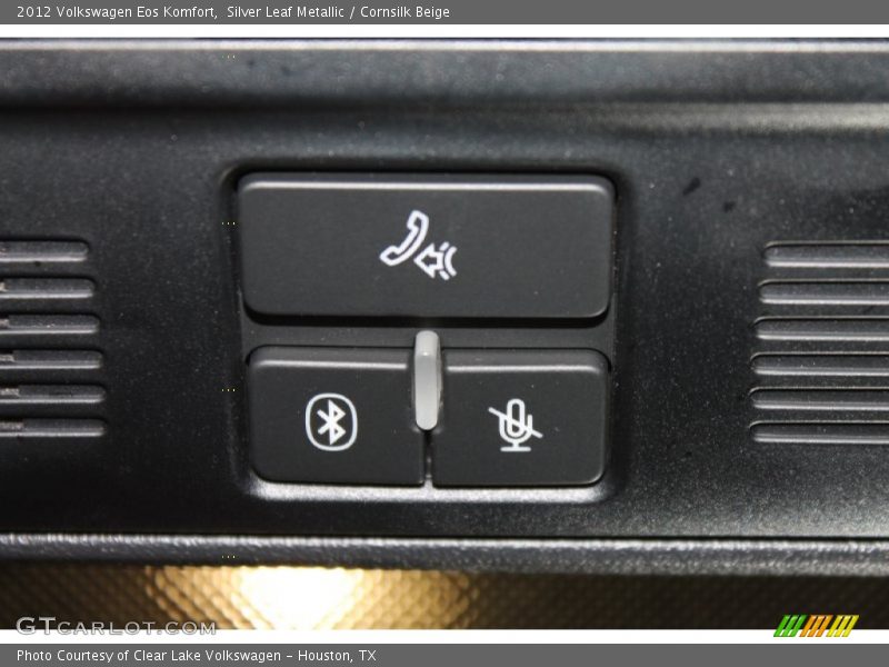 Silver Leaf Metallic / Cornsilk Beige 2012 Volkswagen Eos Komfort