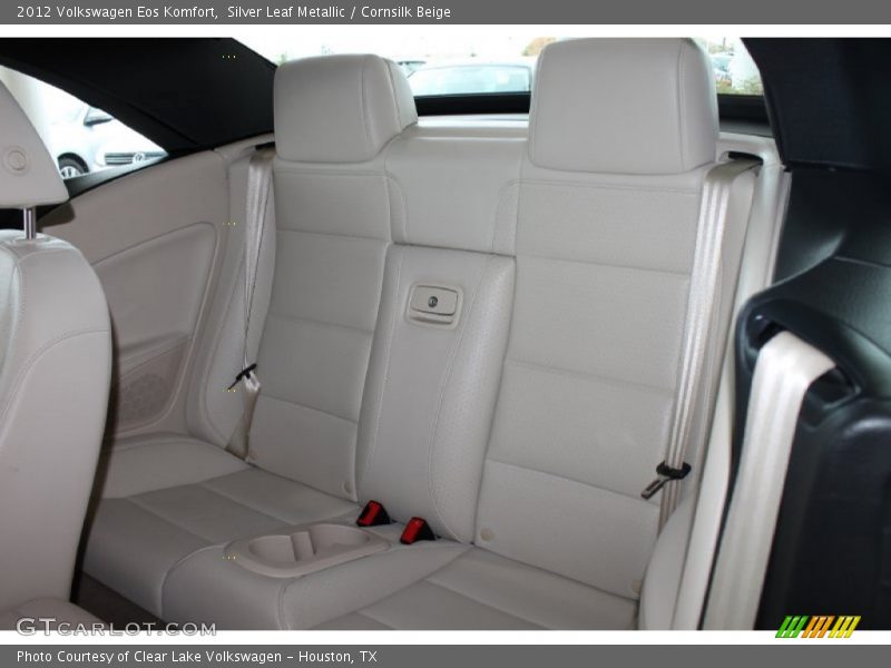 Silver Leaf Metallic / Cornsilk Beige 2012 Volkswagen Eos Komfort