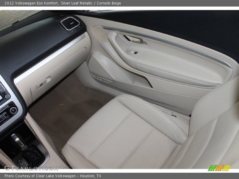 Silver Leaf Metallic / Cornsilk Beige 2012 Volkswagen Eos Komfort