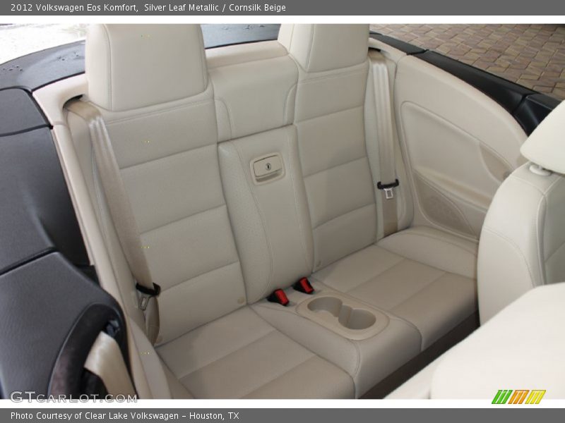 Silver Leaf Metallic / Cornsilk Beige 2012 Volkswagen Eos Komfort