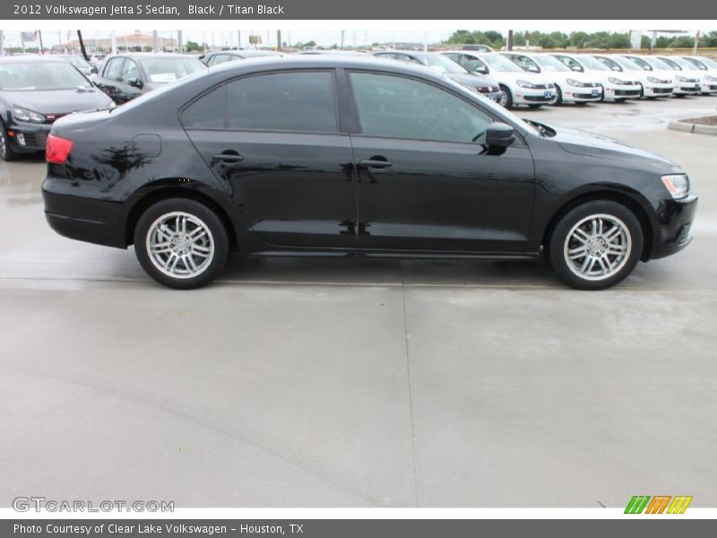 Black / Titan Black 2012 Volkswagen Jetta S Sedan