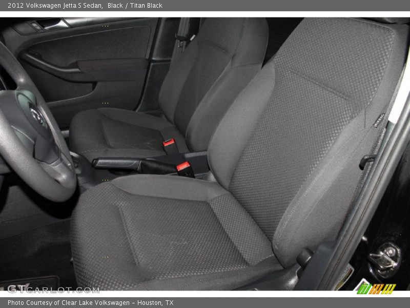 Black / Titan Black 2012 Volkswagen Jetta S Sedan