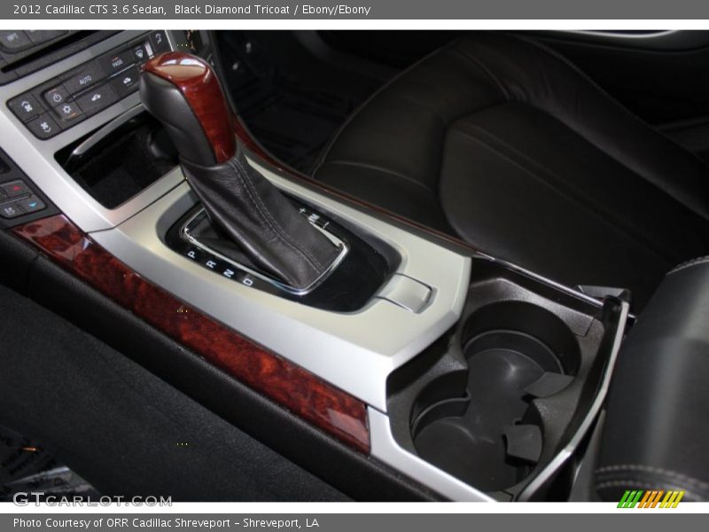 Black Diamond Tricoat / Ebony/Ebony 2012 Cadillac CTS 3.6 Sedan