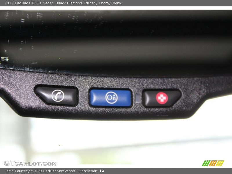 Black Diamond Tricoat / Ebony/Ebony 2012 Cadillac CTS 3.6 Sedan