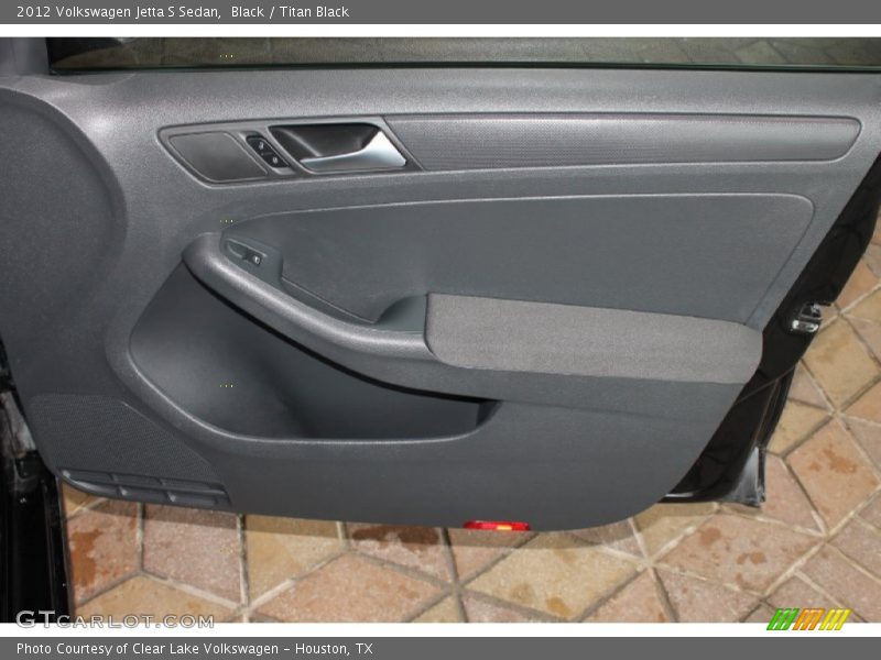 Black / Titan Black 2012 Volkswagen Jetta S Sedan
