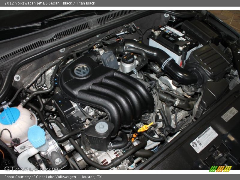 Black / Titan Black 2012 Volkswagen Jetta S Sedan
