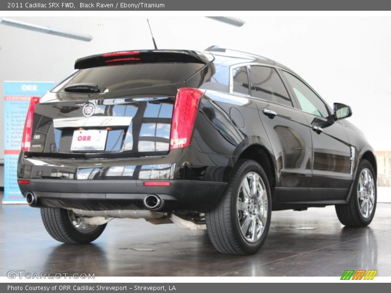 Black Raven / Ebony/Titanium 2011 Cadillac SRX FWD