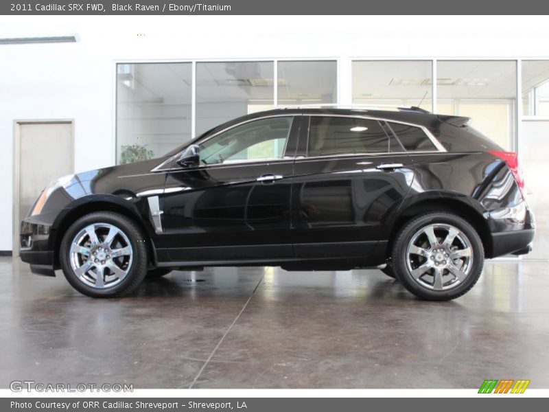 Black Raven / Ebony/Titanium 2011 Cadillac SRX FWD
