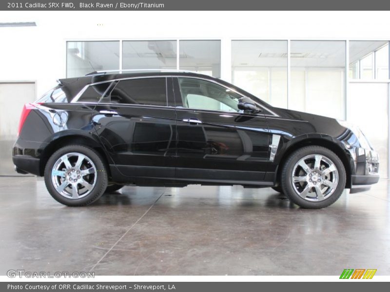 Black Raven / Ebony/Titanium 2011 Cadillac SRX FWD
