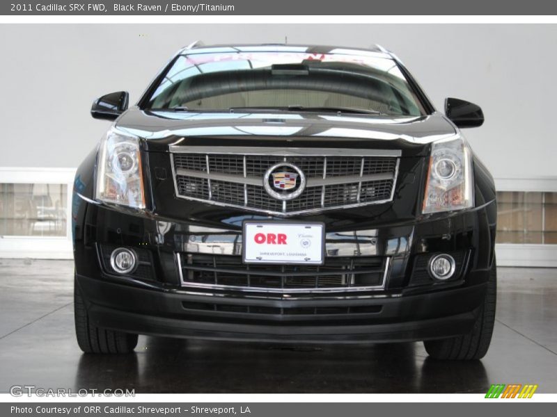 Black Raven / Ebony/Titanium 2011 Cadillac SRX FWD