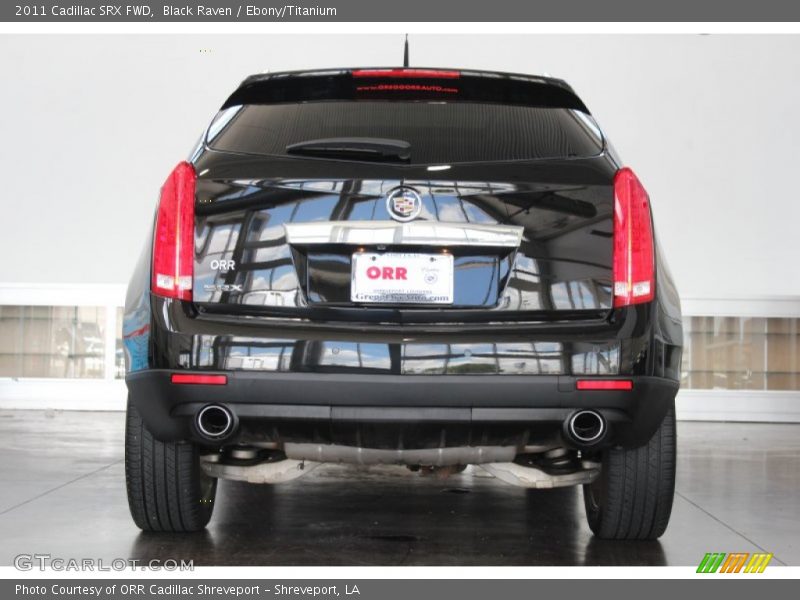 Black Raven / Ebony/Titanium 2011 Cadillac SRX FWD