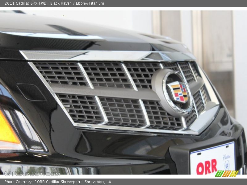 Black Raven / Ebony/Titanium 2011 Cadillac SRX FWD
