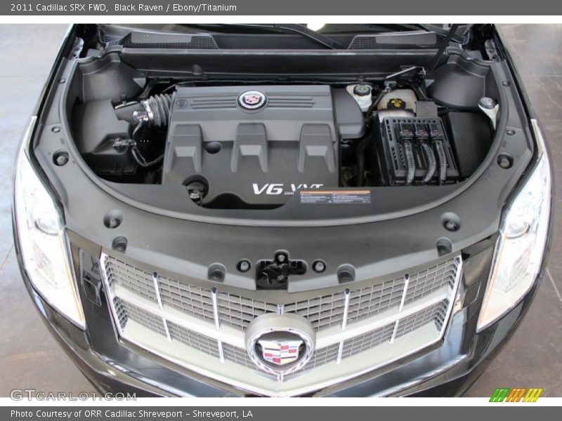 Black Raven / Ebony/Titanium 2011 Cadillac SRX FWD