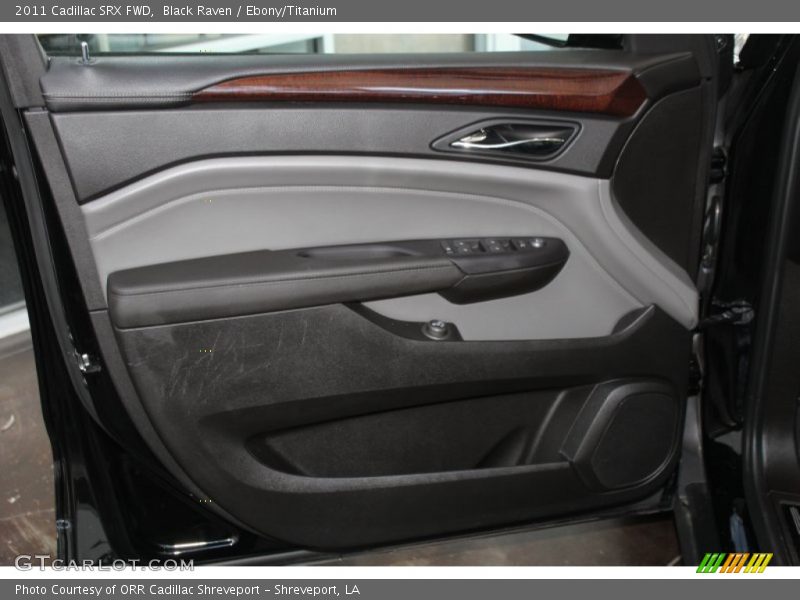Black Raven / Ebony/Titanium 2011 Cadillac SRX FWD