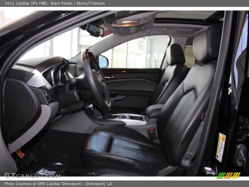 Black Raven / Ebony/Titanium 2011 Cadillac SRX FWD