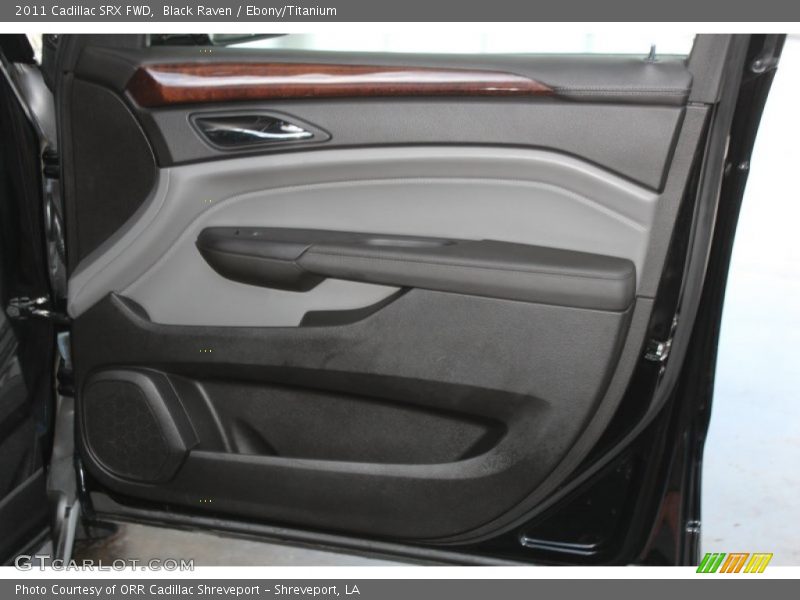 Black Raven / Ebony/Titanium 2011 Cadillac SRX FWD