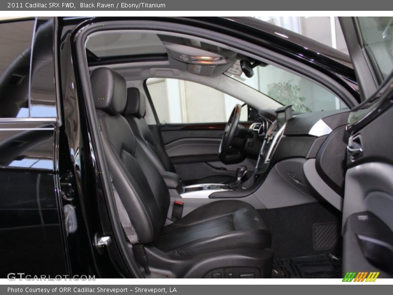 Black Raven / Ebony/Titanium 2011 Cadillac SRX FWD