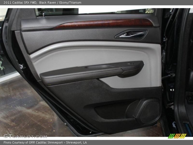 Black Raven / Ebony/Titanium 2011 Cadillac SRX FWD