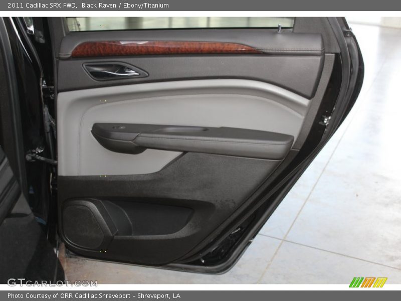 Black Raven / Ebony/Titanium 2011 Cadillac SRX FWD