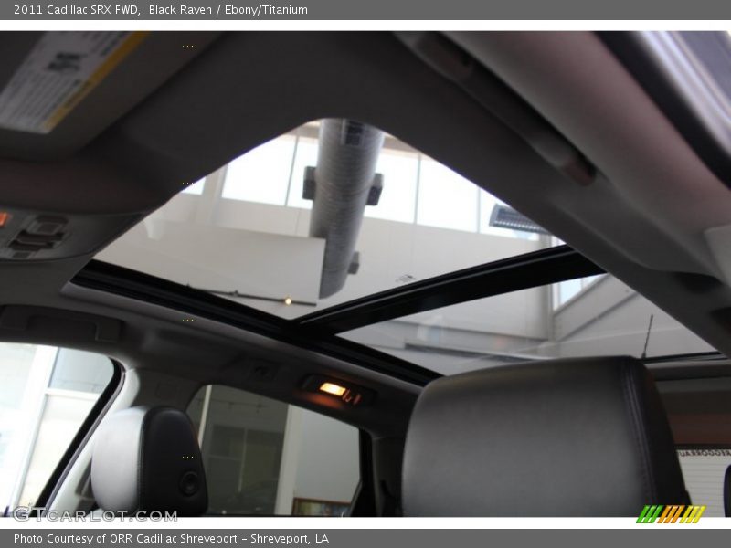 Black Raven / Ebony/Titanium 2011 Cadillac SRX FWD