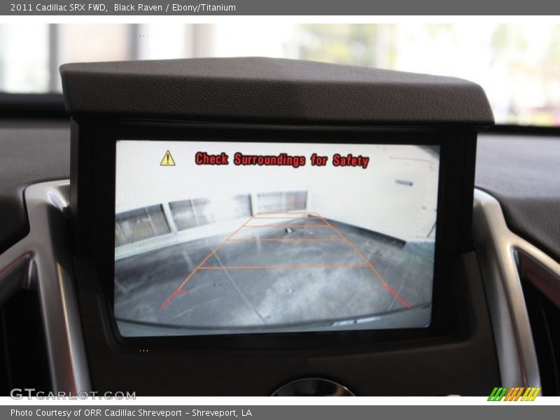 Black Raven / Ebony/Titanium 2011 Cadillac SRX FWD
