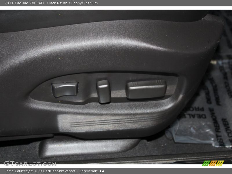 Black Raven / Ebony/Titanium 2011 Cadillac SRX FWD