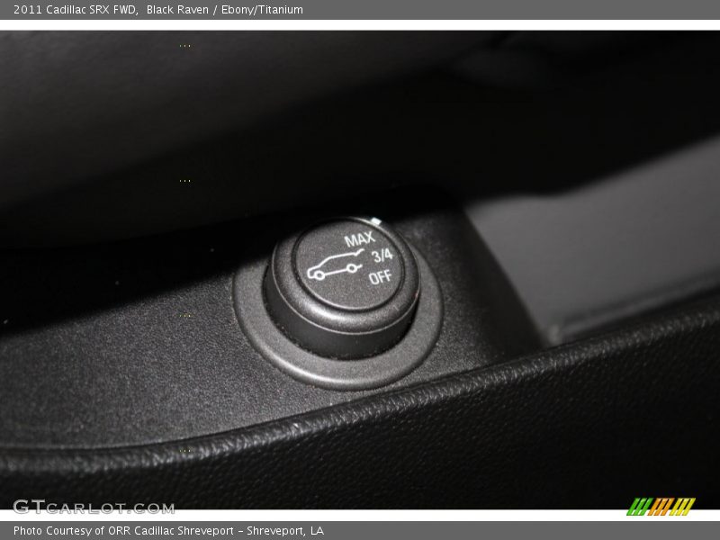 Black Raven / Ebony/Titanium 2011 Cadillac SRX FWD