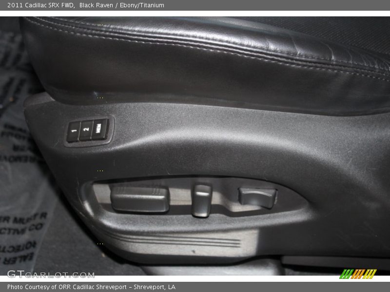 Black Raven / Ebony/Titanium 2011 Cadillac SRX FWD