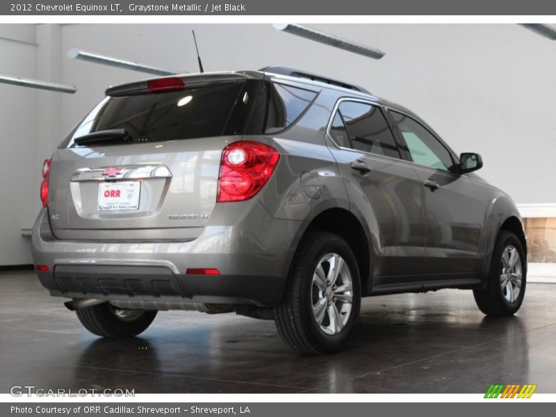 Graystone Metallic / Jet Black 2012 Chevrolet Equinox LT