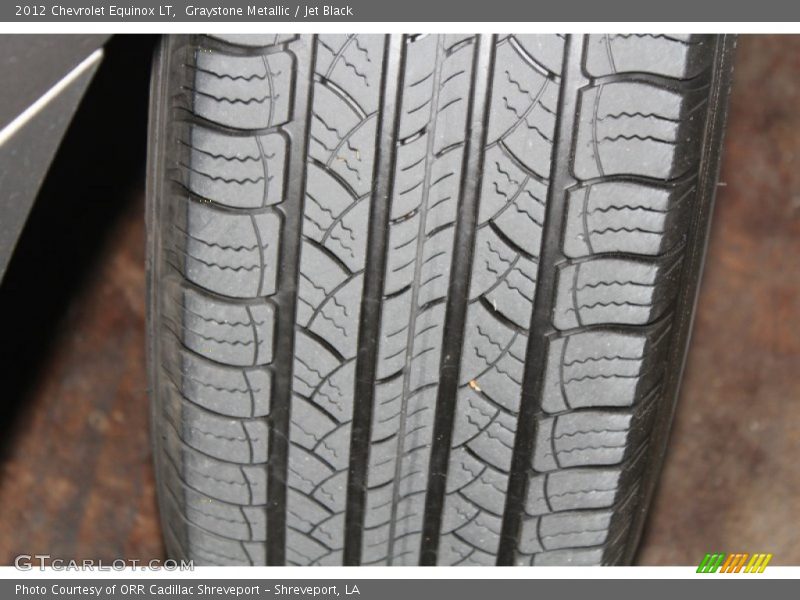 Graystone Metallic / Jet Black 2012 Chevrolet Equinox LT
