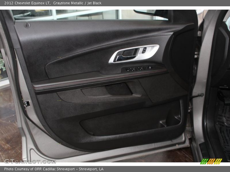 Graystone Metallic / Jet Black 2012 Chevrolet Equinox LT