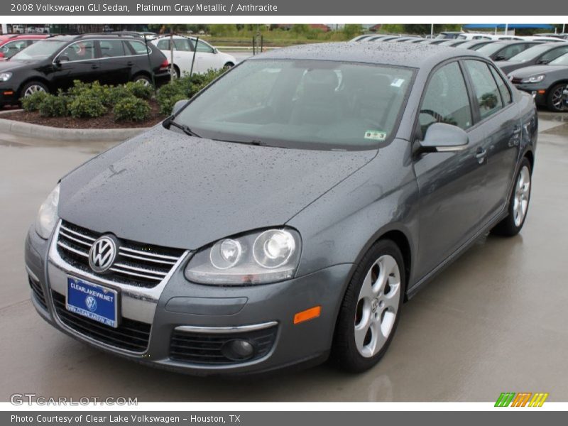 Platinum Gray Metallic / Anthracite 2008 Volkswagen GLI Sedan