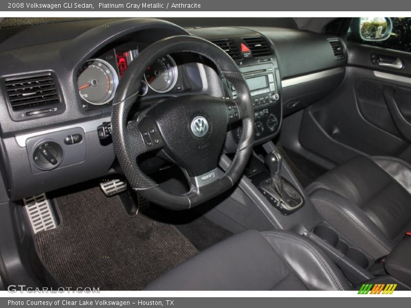 Platinum Gray Metallic / Anthracite 2008 Volkswagen GLI Sedan