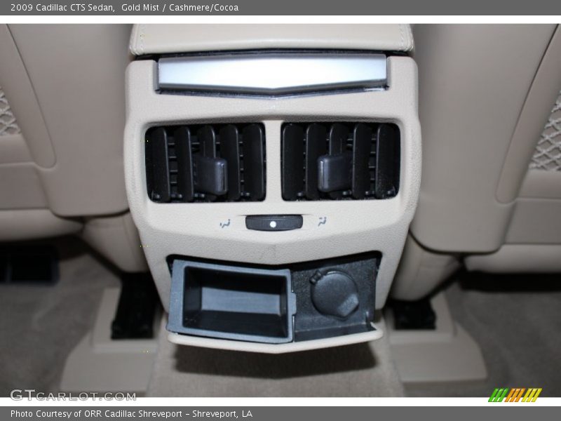 Gold Mist / Cashmere/Cocoa 2009 Cadillac CTS Sedan