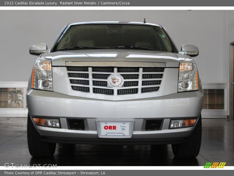 Radiant Silver Metallic / Cashmere/Cocoa 2013 Cadillac Escalade Luxury