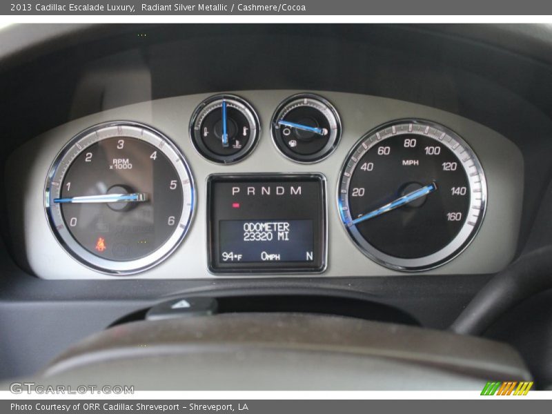  2013 Escalade Luxury Luxury Gauges