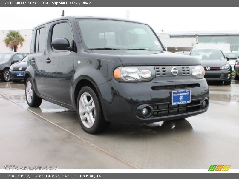 Sapphire Black / Black 2012 Nissan Cube 1.8 SL