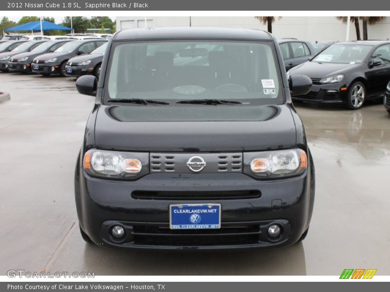 Sapphire Black / Black 2012 Nissan Cube 1.8 SL