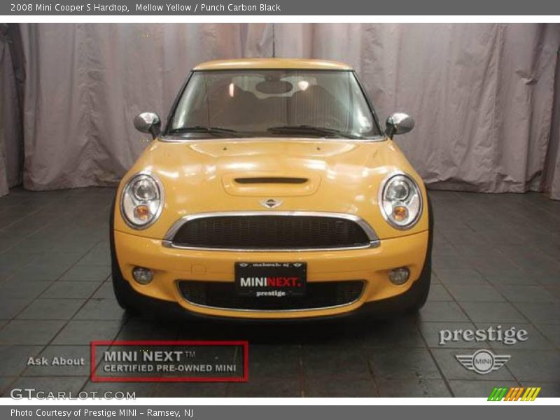 Mellow Yellow / Punch Carbon Black 2008 Mini Cooper S Hardtop