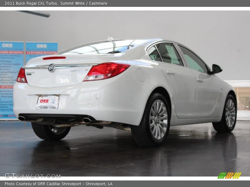 Summit White / Cashmere 2011 Buick Regal CXL Turbo