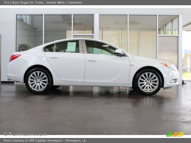 Summit White / Cashmere 2011 Buick Regal CXL Turbo