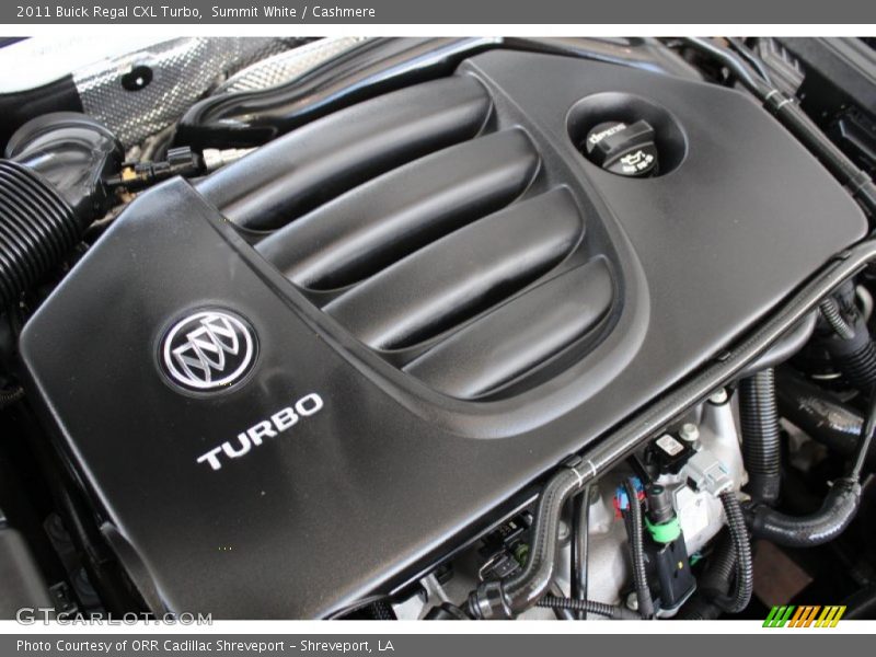 Summit White / Cashmere 2011 Buick Regal CXL Turbo