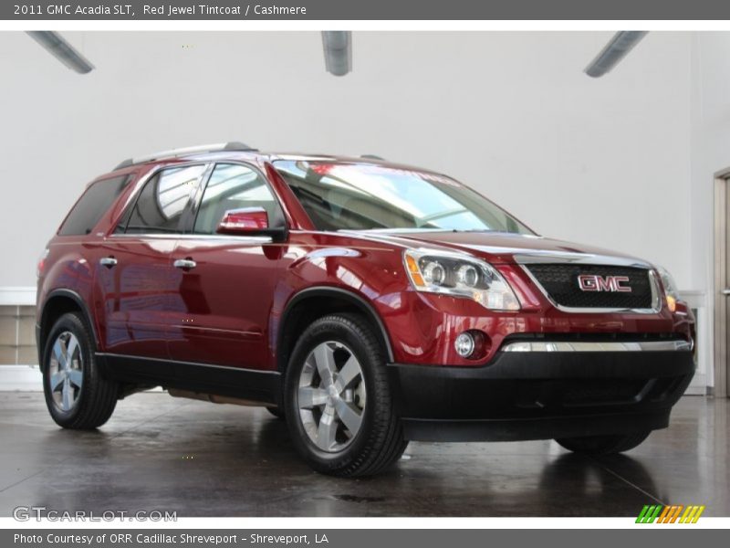 Red Jewel Tintcoat / Cashmere 2011 GMC Acadia SLT