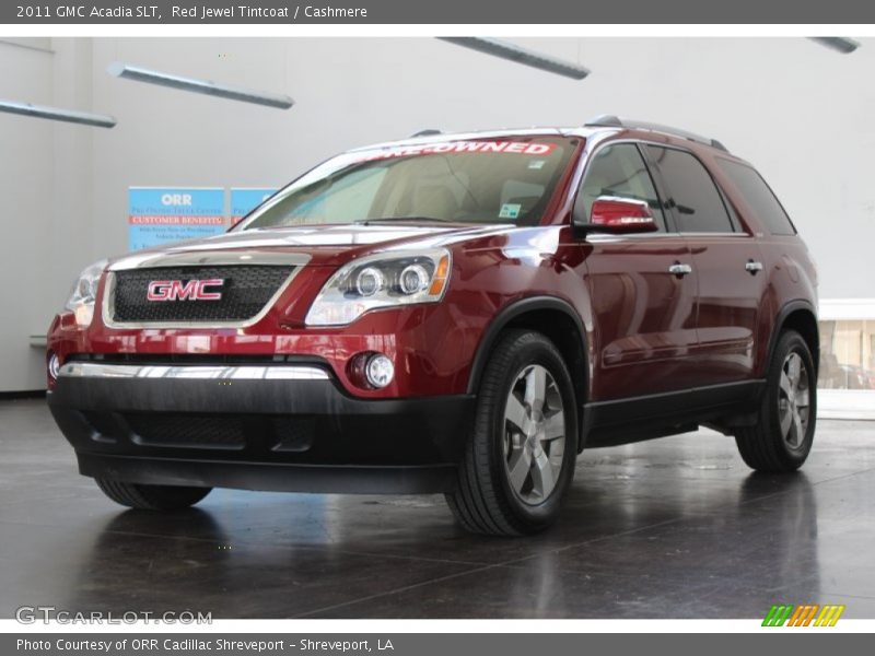 Red Jewel Tintcoat / Cashmere 2011 GMC Acadia SLT