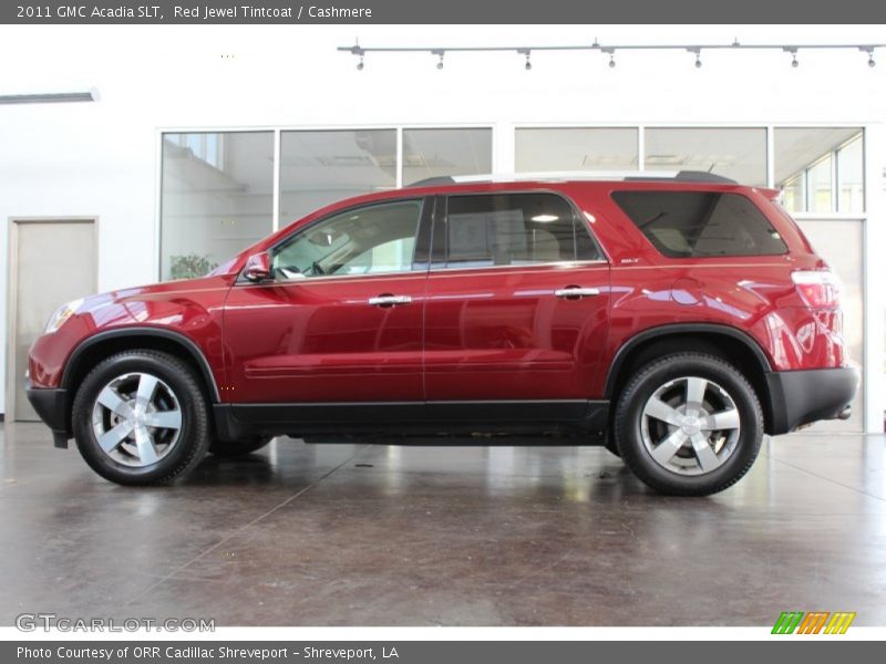 Red Jewel Tintcoat / Cashmere 2011 GMC Acadia SLT