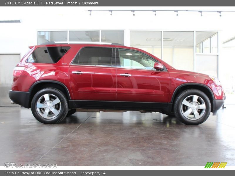 Red Jewel Tintcoat / Cashmere 2011 GMC Acadia SLT